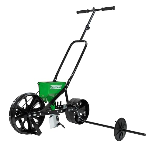 8701G TurfPro Push Seeder Streamlines Row Planting in Prepared Soil (Newer Version)