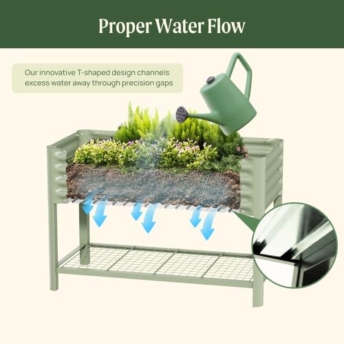 Elevated Raised Garden Bed