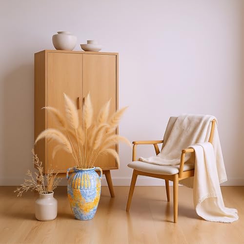 13 Inch Handcrafted Retro Ceramic Table Vase (B&o / 13 inches)