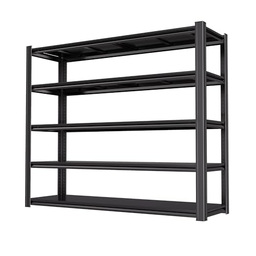 5 Tier Heavy Duty Garage Shelving (5T 62 "W x 24 "D x 72 "H)