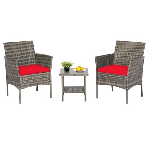 3 Piece Patio Furniture Set (3 Count)