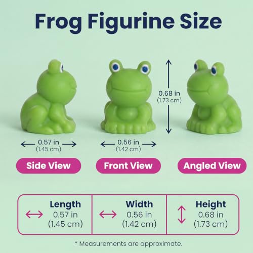 Mini Resin Frog Figures to Hide (Frogs)