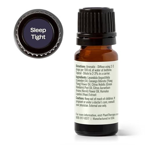 Sleep Tight Essential Oil Blend 10 mL (0.33 Fl Oz (Pack of 1))
