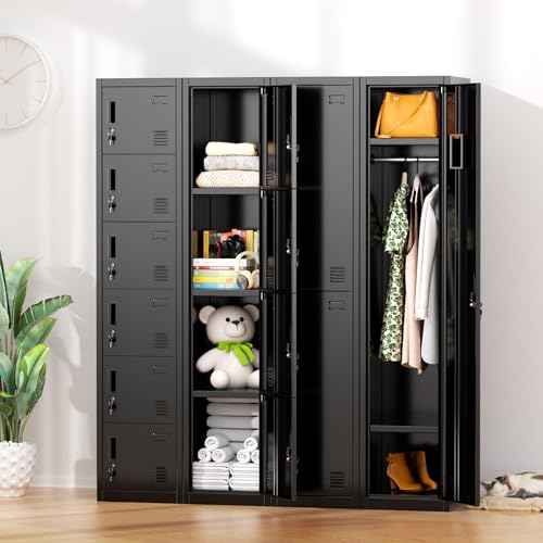 Metal Loker with 1 Doors (Black / 1 doors)