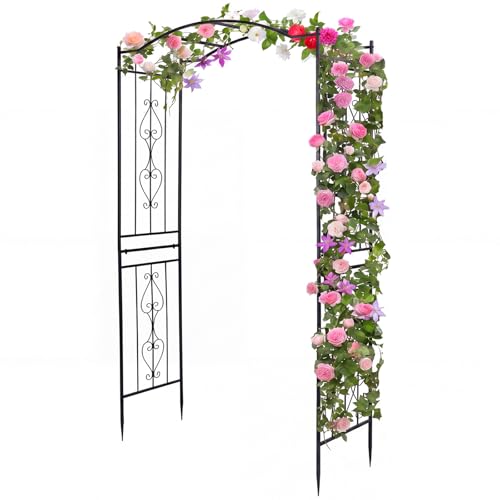 Metal Garden Arbor (44"W x 90"H)