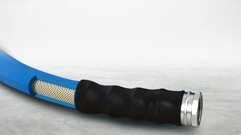 BluSeal Hot Cold Water Rubber Garden Hose