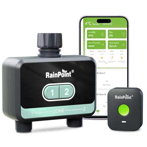WiFi Water Timer for Garden Hose (Blue)