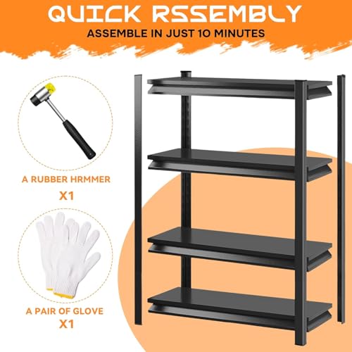 45''W Garage Shelving Heavy Duty 2000LBS Metal Storage Shelves Series (54''Hx45''Wx16''D)