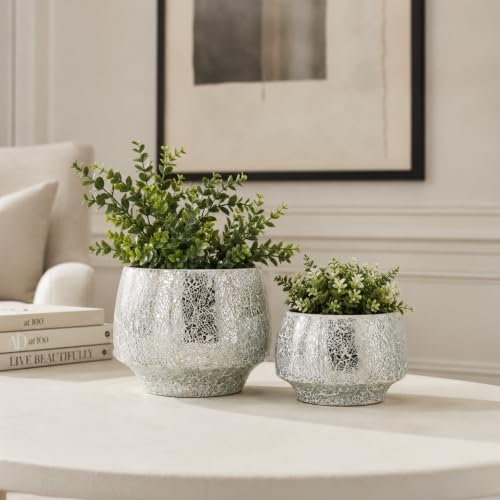 Flower Pots and Planters for Home Decor (2 Count)