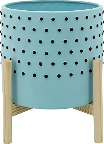 Ceramic Planter With Stand Indoor