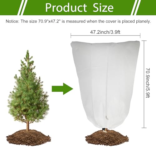 2 Pack Plant Covers Freeze Protection for Winter