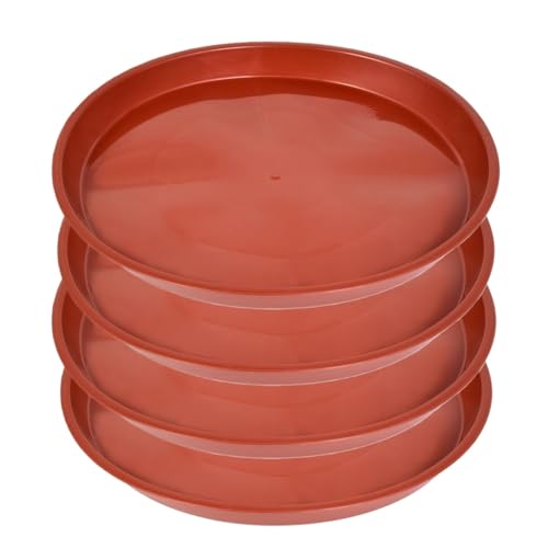 13.5 Inch 12 Inch Base (13.5" (4 Pack) / Brown)