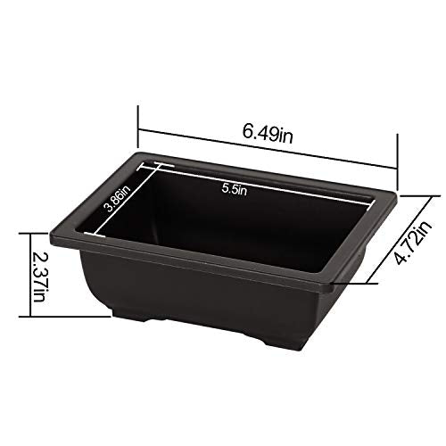 20 PCS 6.5 Inch Bonsai Training Pots (20 Count)