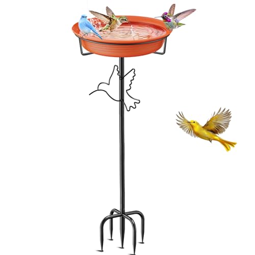 Bird Bath for Outside (Brown-2)