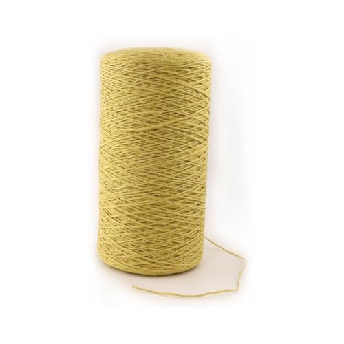 1mm x 1000 Feet Yellow Jute Rope (1000 Foot)