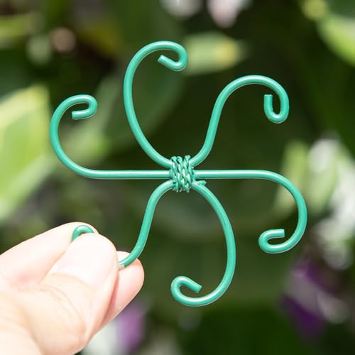 5PCS 2.75IN Monstera Plant Stem Support (Green / 2.75IN*2.75IN)