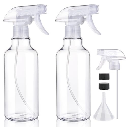 Plastic Spray Bottles (Clear)