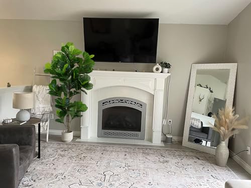 6ft Artificial Fiddle Leaf Fig Tree for Home Decor (Fiddle Leaf Fig Tree (6ft) / 6ft)