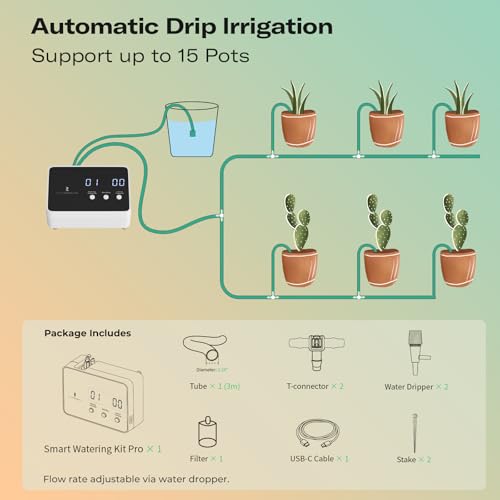 Zigbee Smart Watering Kit Pro for Potted Plants (Watering Kit Pro)