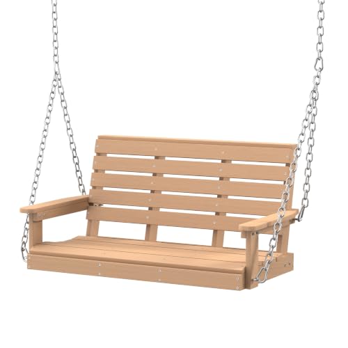 4 FT 2 Seat Porch Swing (Natural / 2 Seat)
