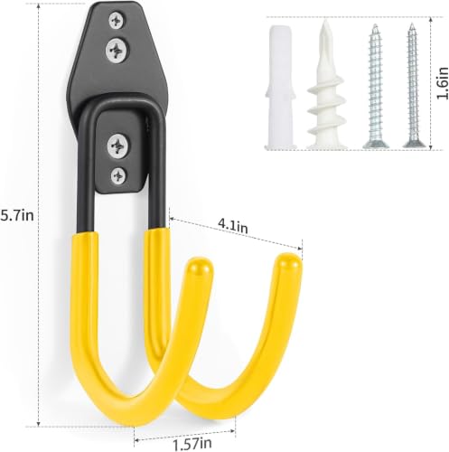 Heavy Duty Hose Hook (Yellow 1 Pcs)