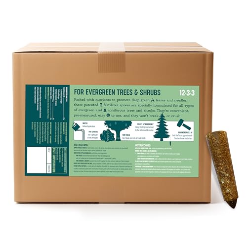 Fertilizer Spikes for Evergreen Trees & Shrubs (72 Spikes - 18.0 Lbs)