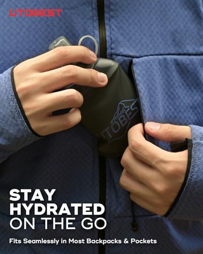 Soft Flask 150ml Collapsible Running Water Bottles (1PCS 150ml Purple)