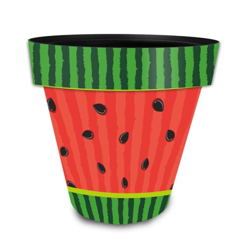 Summer Planter 11.75 x 11 x 11 Watermelon Medium (Watermelon / Medium)