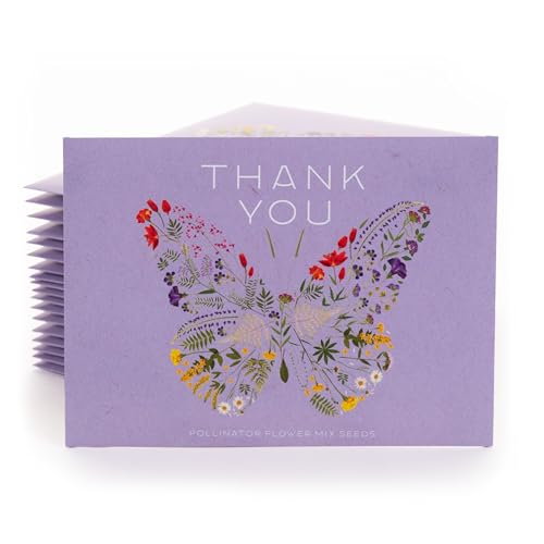Thank You Packet (Thank You Purple Butterfly)