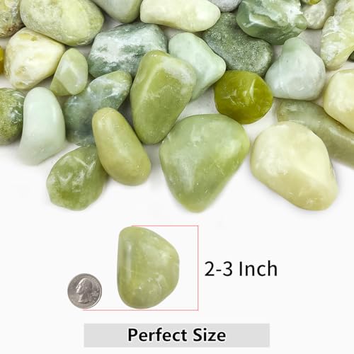 40lbs Jade River Rocks for Landscaping