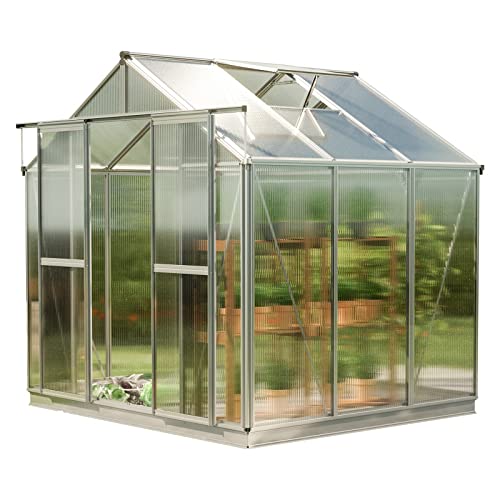 Topas 6 7.4x12.6 ft Walk in Greenhouse