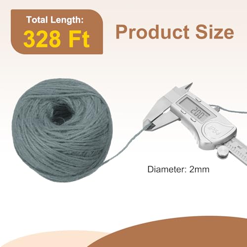 328 Feet Natural Jute Twine String