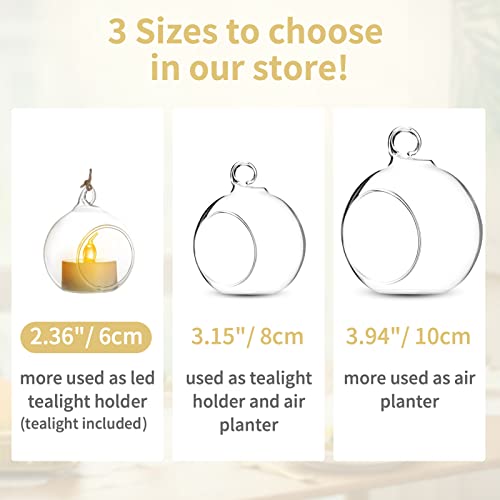 Hanging TeaLight Candle Holder (24 Count)