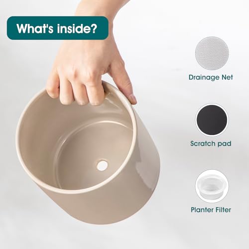 Ceramic Plant Pots (3 Count)