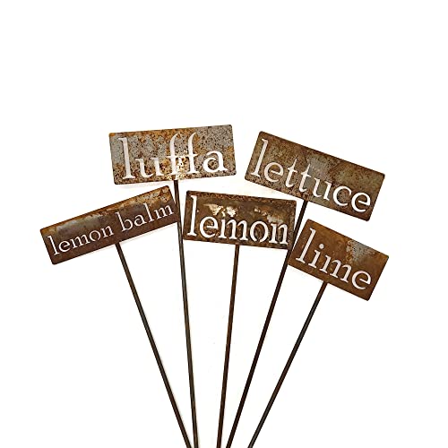 Classic Metal Garden Markers 19 Inches Tall