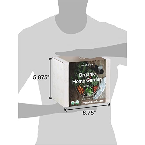 Organic Indoor Vegetable Garden Starter Kit (Vegetable Garden Kit)