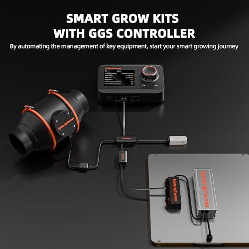 SF2000Pro 3 x 3ft Complete Grow Tent Kit with GGS Controller (36"x36"x71"-GGS Controller)