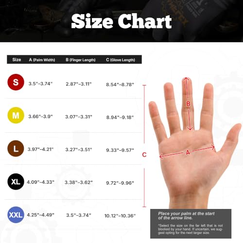Work Gloves MicroFoam Nitrile Coated (3 Pairs / Small)