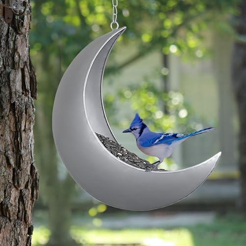 Hanging Moon Bird Feeder