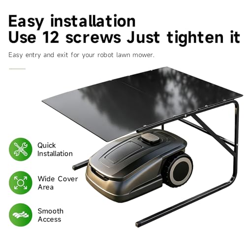 Robot Mower Garage (black)