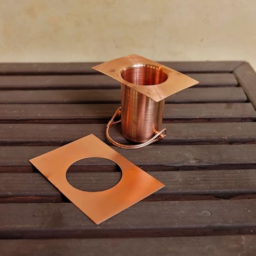 Medium Square Cups Rain Chain