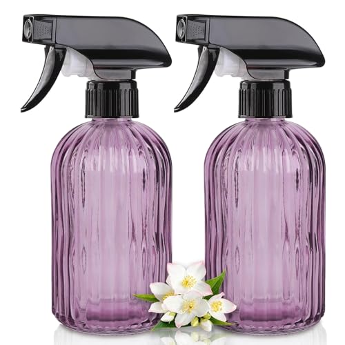 Glass Handheld Spray Bottle (Purple)