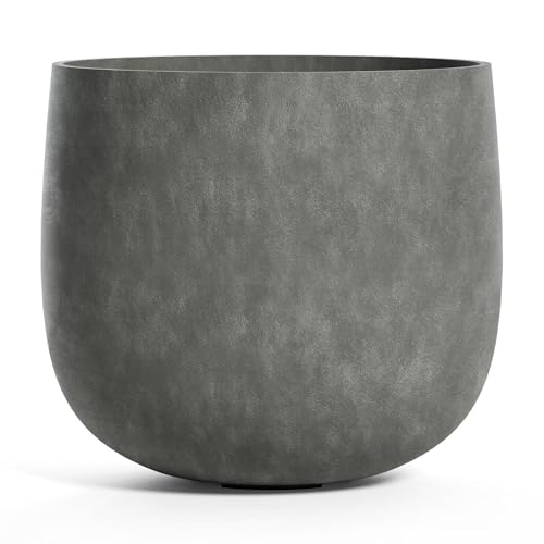 Mondo Round Indoor (Grey Stone / 10.8 in diam. x 9.6 in)