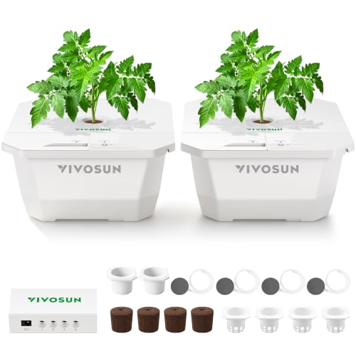FlexFeed DWC Hydroponic System Kit (2 Buckets / Smart Controller)