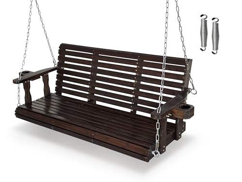 Wooden Porch Swing (Rustic / 5 FT Extra Large)
