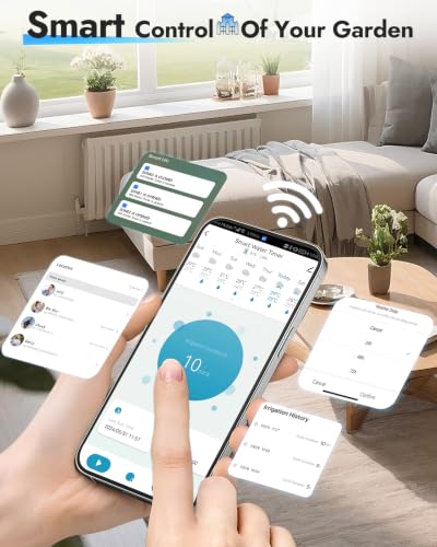 WiFi Water Timer Brass Inlet (WiFi Direct)