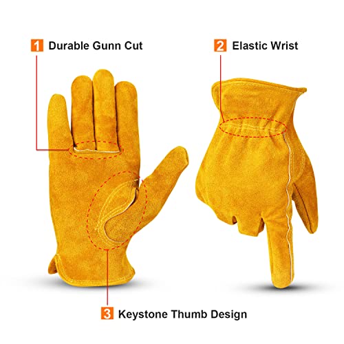 Leather Work Gloves