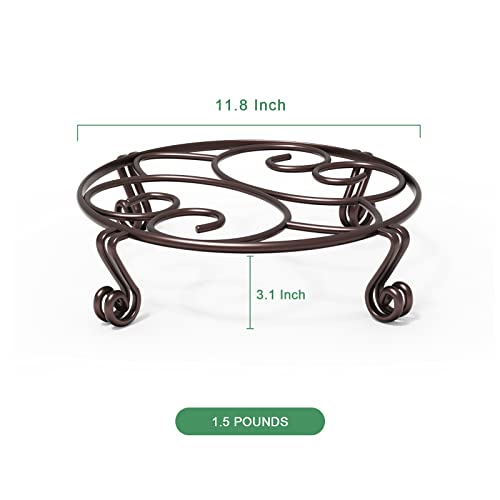 Original Patented Plant Stand for Flower Pot Heavy Duty Potted Holder Indoor Outdoor
