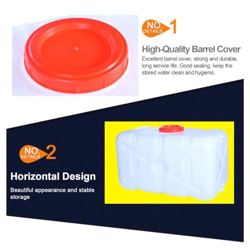 Large Capacity Water Container with Spigot Hose