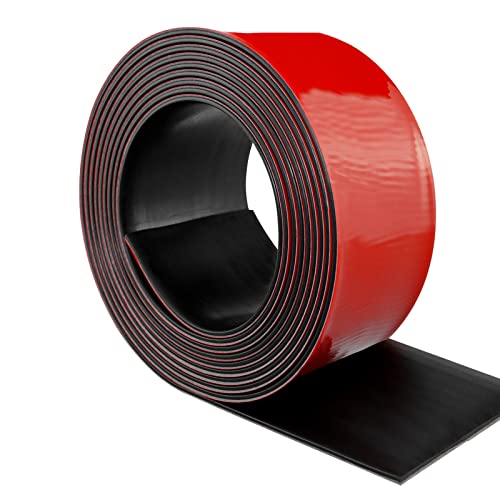 Neoprene Rubber Strips with Adhesive Backing Rubber Sheets (10 Foot)